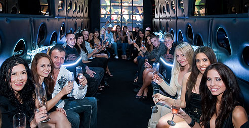bachelor party bus at Philly Limo Rentals